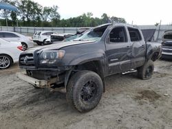 Salvage cars for sale at Spartanburg, SC auction: 2007 Toyota Tacoma Double Cab