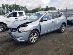 Salvage cars for sale at Spartanburg, SC auction: 2011 Nissan Rogue S