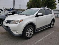 Salvage cars for sale from Copart Rancho Cucamonga, CA: 2013 Toyota Rav4 Limited
