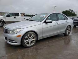 Salvage cars for sale at Wilmer, TX auction: 2014 Mercedes-Benz C 300 4matic