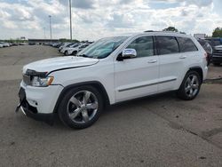 Salvage cars for sale from Copart Moraine, OH: 2013 Jeep Grand Cherokee Overland