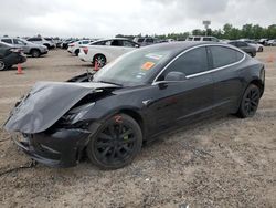 Salvage cars for sale from Copart Houston, TX: 2019 Tesla Model 3