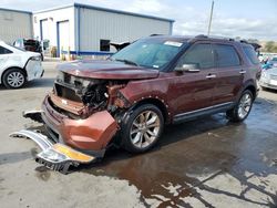 Salvage cars for sale at Orlando, FL auction: 2015 Ford Explorer XLT