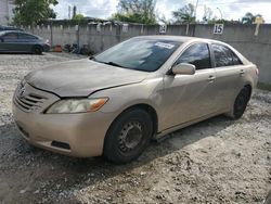 Salvage cars for sale from Copart Opa Locka, FL: 2008 Toyota Camry CE