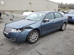 Salvage cars for sale at Exeter, RI auction: 2011 Lincoln MKZ Hybrid