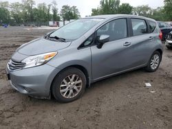 Salvage cars for sale from Copart Baltimore, MD: 2015 Nissan Versa Note S