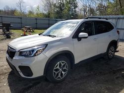 Salvage cars for sale from Copart Lyman, ME: 2020 Subaru Forester Premium