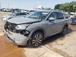 Salvage cars for sale at Oklahoma City, OK auction: 2023 Nissan Pathfinder Platinum