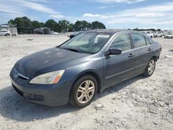 Salvage cars for sale at Loganville, GA auction: 2007 Honda Accord SE
