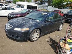 Salvage cars for sale at New Britain, CT auction: 2005 Acura TL