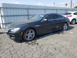 Salvage cars for sale at Colton, CA auction: 2013 BMW 650 XI