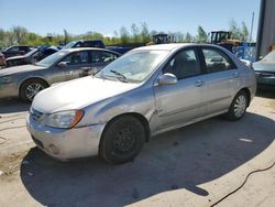 Salvage cars for sale at Duryea, PA auction: 2005 KIA Spectra LX