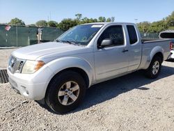Salvage cars for sale from Copart Riverview, FL: 2012 Nissan Frontier S