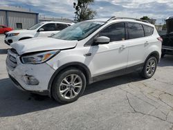 Salvage cars for sale at Tulsa, OK auction: 2018 Ford Escape SE