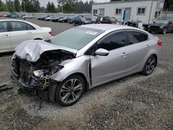 Salvage cars for sale from Copart Graham, WA: 2014 KIA Forte EX