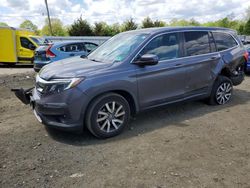 Salvage cars for sale from Copart Windsor, NJ: 2019 Honda Pilot EXL