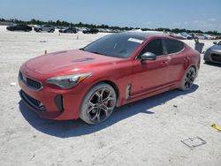 Salvage cars for sale at Arcadia, FL auction: 2018 KIA Stinger GT2