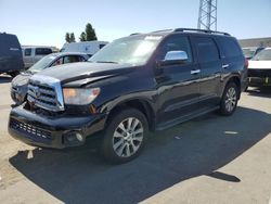 Toyota Sequoia Limited salvage cars for sale: 2010 Toyota Sequoia Limited