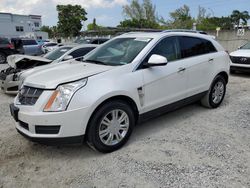 Salvage cars for sale at Opa Locka, FL auction: 2010 Cadillac SRX Luxury Collection