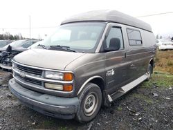 Salvage trucks for sale at Montreal Est, QC auction: 2000 Chevrolet Express G2500