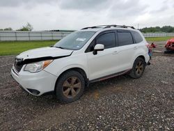 Salvage cars for sale at Houston, TX auction: 2014 Subaru Forester 2.5I Premium