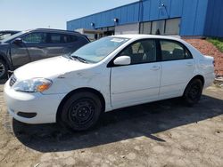 Salvage cars for sale at Woodhaven, MI auction: 2007 Toyota Corolla CE