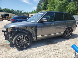 Salvage cars for sale at Knightdale, NC auction: 2017 Land Rover Range Rover Autobiography
