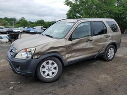 Salvage cars for sale from Copart Baltimore, MD: 2005 Honda CR-V LX
