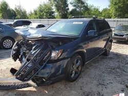 Vehiculos salvage en venta de Copart Midway, FL: 2015 Dodge Journey Crossroad