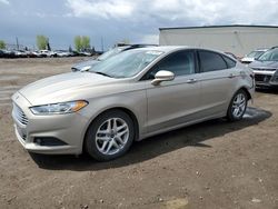 Salvage cars for sale from Copart Rocky View County, AB: 2015 Ford Fusion SE