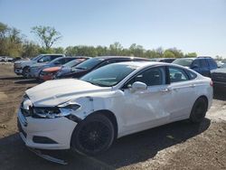 Salvage cars for sale at Des Moines, IA auction: 2014 Ford Fusion SE