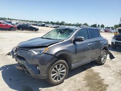 Salvage cars for sale at Sikeston, MO auction: 2018 Toyota Rav4 Limited