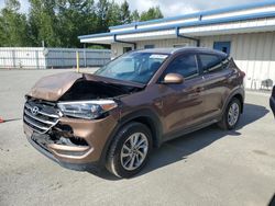 Salvage cars for sale from Copart Arlington, WA: 2016 Hyundai Tucson Limited