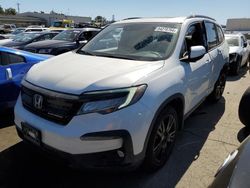 Salvage cars for sale at Martinez, CA auction: 2021 Honda Pilot Black
