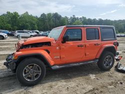 Jeep salvage cars for sale: 2018 Jeep Wrangler Unlimited Sahara