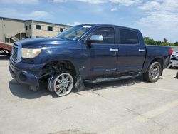 Salvage cars for sale from Copart Wilmer, TX: 2011 Toyota Tundra Crewmax Limited
