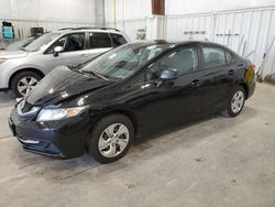 Salvage cars for sale from Copart Milwaukee, WI: 2013 Honda Civic LX