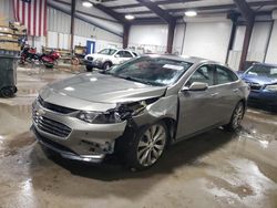 Salvage cars for sale at West Mifflin, PA auction: 2017 Chevrolet Malibu Premier