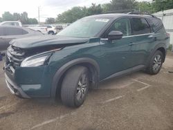 Salvage cars for sale at Moraine, OH auction: 2022 Nissan Pathfinder SL