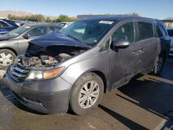 Salvage cars for sale at Las Vegas, NV auction: 2016 Honda Odyssey EX
