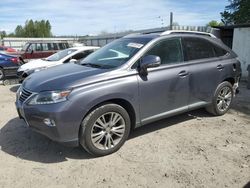 Salvage cars for sale from Copart Arlington, WA: 2013 Lexus RX 350 Base