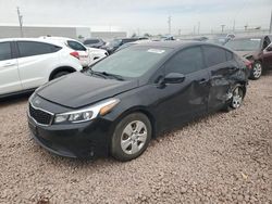 KIA Forte lx salvage cars for sale: 2018 KIA Forte LX