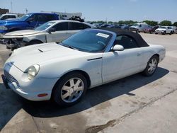 Salvage cars for sale from Copart Grand Prairie, TX: 2003 Ford Thunderbird