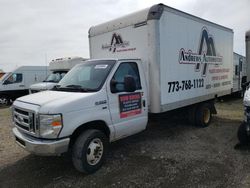 Salvage trucks for sale at Chicago Heights, IL auction: 2016 Ford Econoline E350 Super Duty Cutaway Van