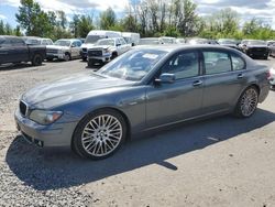 2007 BMW 750 en venta en Portland, OR