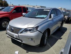 Salvage cars for sale from Copart Martinez, CA: 2015 Lexus RX 450H