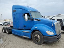 Salvage trucks for sale at Tulsa, OK auction: 2014 Kenworth Construction T680