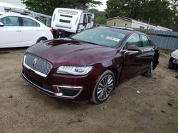 Vehiculos salvage en venta de Copart Seaford, DE: 2018 Lincoln MKZ Premiere