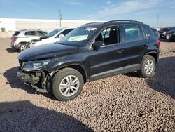 Salvage cars for sale from Copart Phoenix, AZ: 2015 Volkswagen Tiguan S