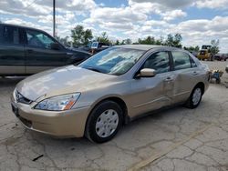 Salvage cars for sale at Pekin, IL auction: 2004 Honda Accord LX